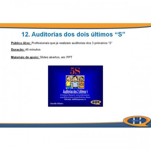 Auditorias 4 e 5S – Curso