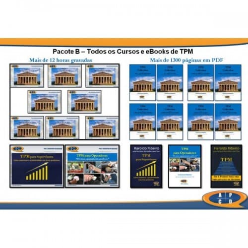 TPM – Todos os cursos + Todos os 11 livros – Pacote B