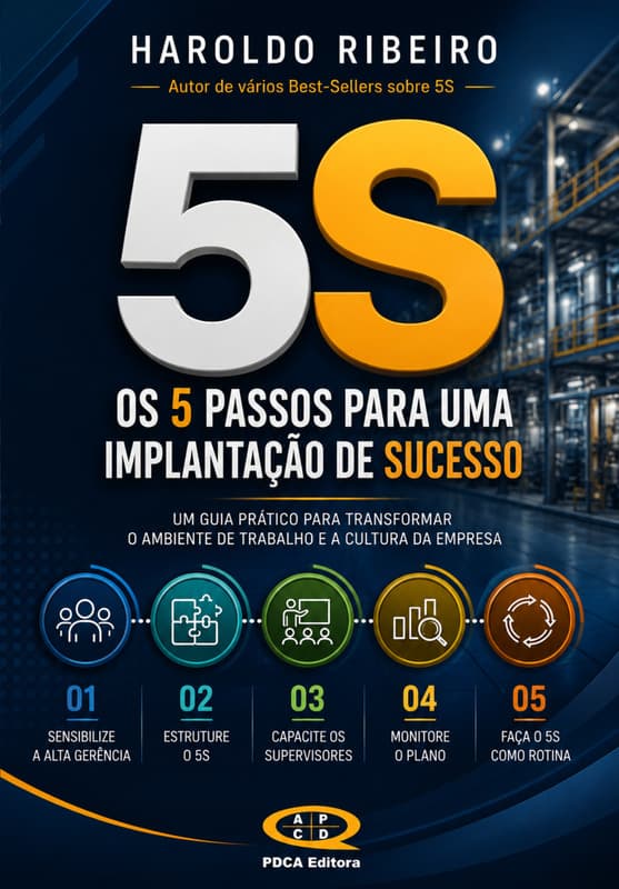 5S – Os cinco passos para uma implantação de sucesso – Haroldo Ribeiro